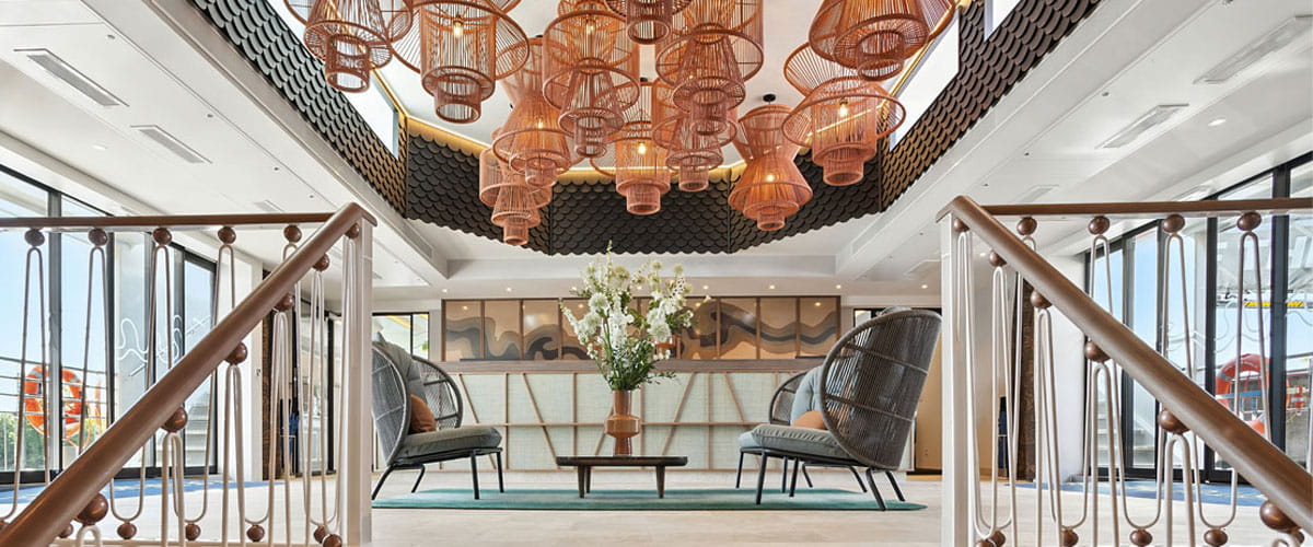 The Reception area on Spirit of the Moselle